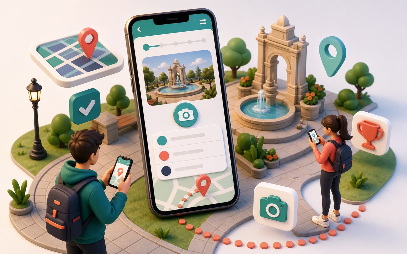 Mission screen 3D product preview